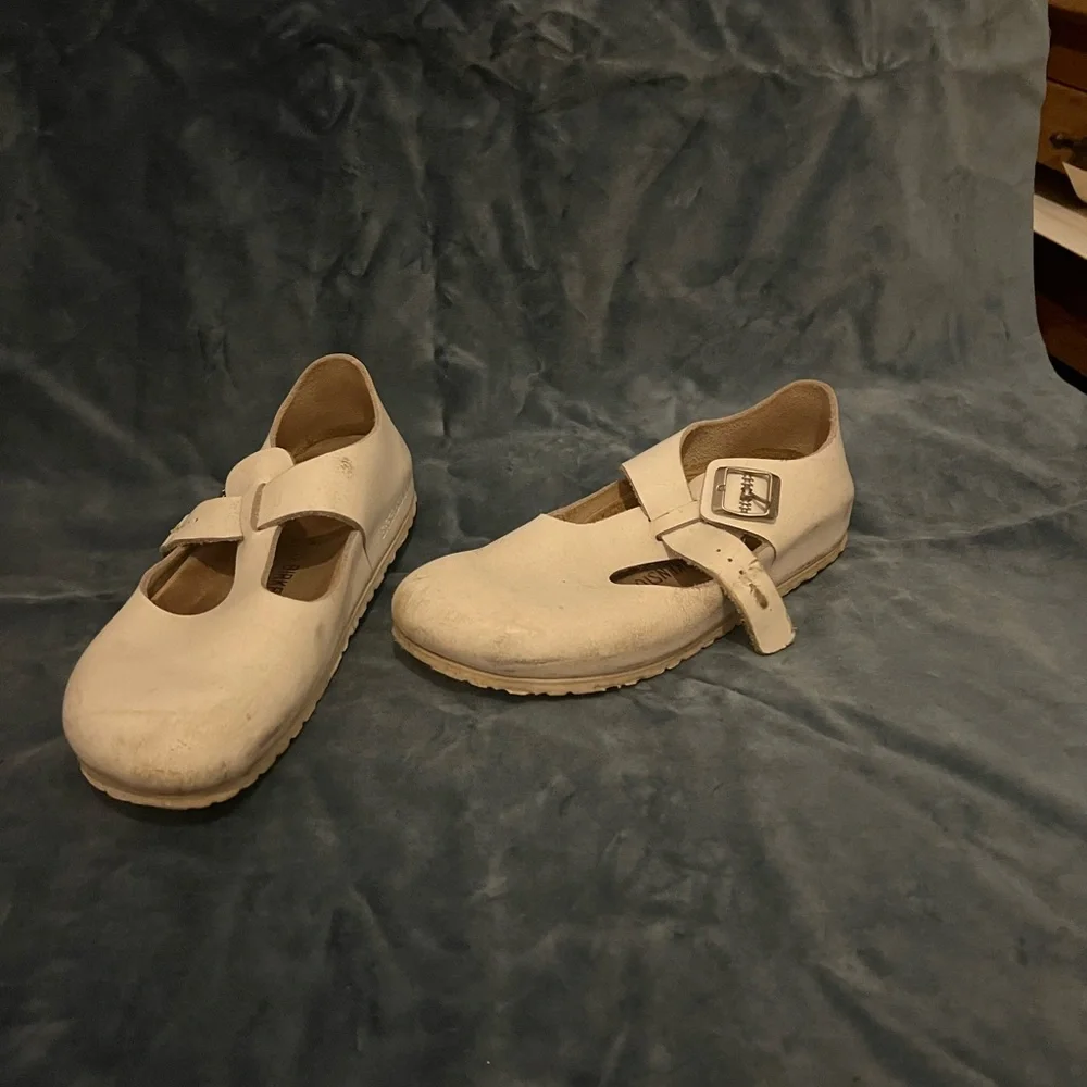 White Mary Jane vintage Birkenstock - Picture 2 of 4
